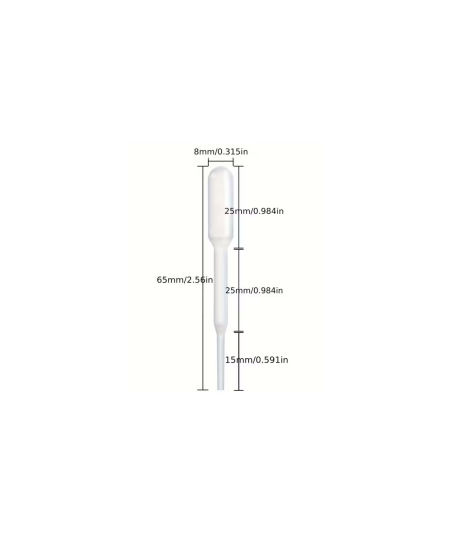 Pipette en plastique