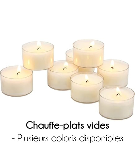 Chauffe-plats vides